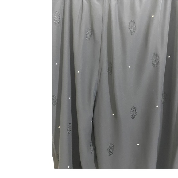 Soft surroundings lace elastic drawstring waist  with small rhinestone L… - Picture 6 of 7